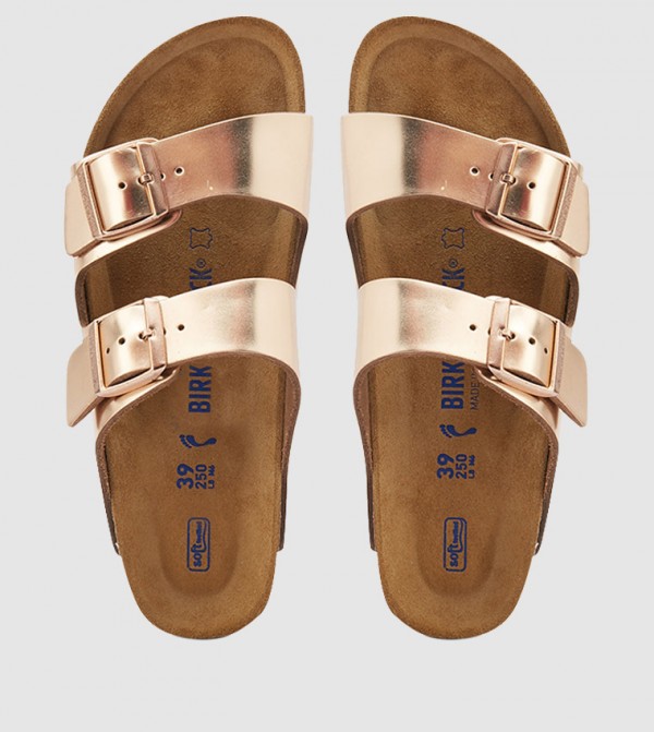 Birkenstock tabby days - Gold Flats