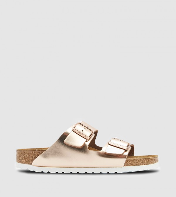 Birkenstock tabby days - Gold Flats