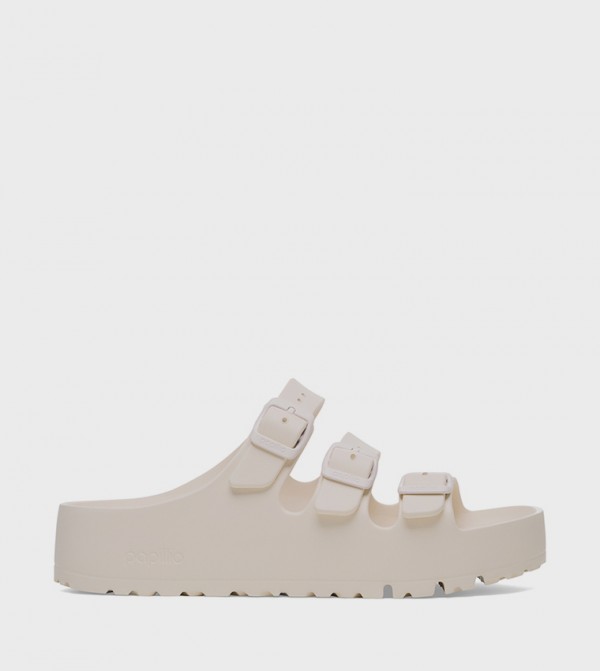 Birkenstock  Shoes - Beige Flat Sandals