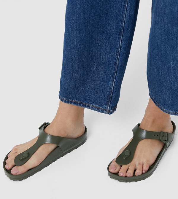 Birkenstock Slides Men - Green Slides