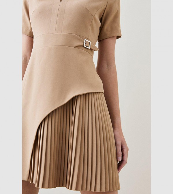 كارن ميلين فساتين - جلد الجمل فساتين كاجوال