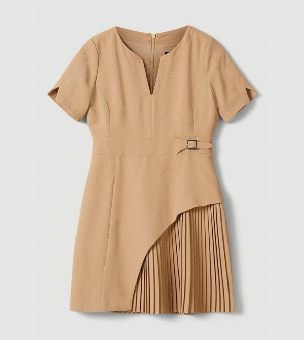 كارن ميلين فساتين - جلد الجمل فساتين كاجوال