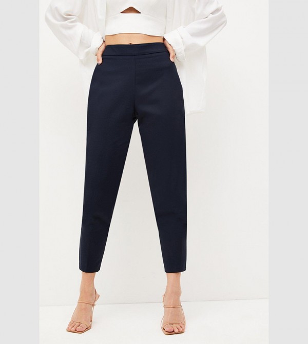 Karen Millen  - Navy Regular Pants