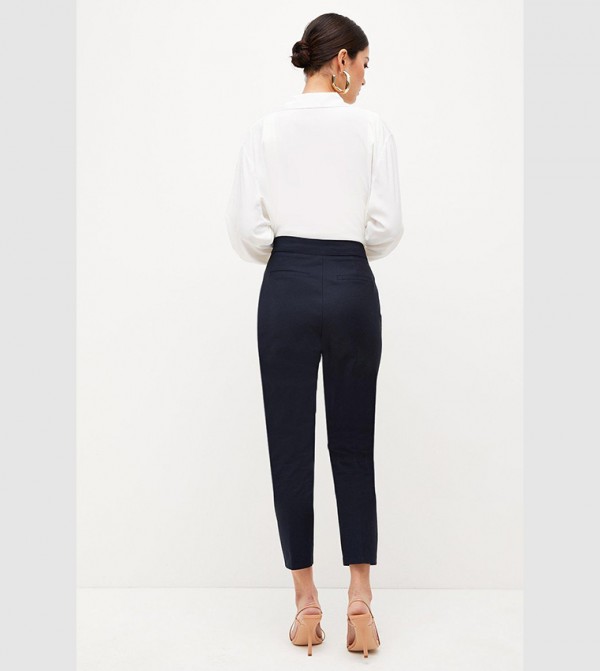Karen Millen  - Navy Regular Pants