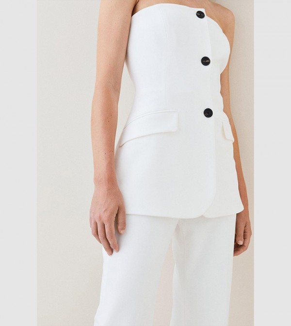 كارن ميلين  matching-sets - أبيض جيمسوت