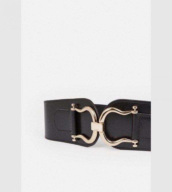 Karen Millen  Belts - Black Non Leather Belts