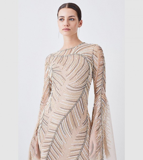 Karen Millen  Party Dresses - NUDE PINK Casual Dresses