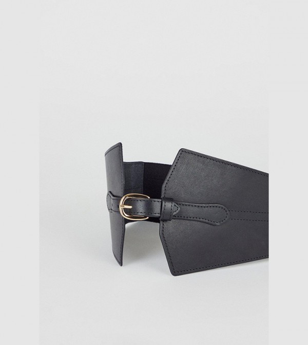 كارن ميلين  أحزمة - أسود Leather Belts