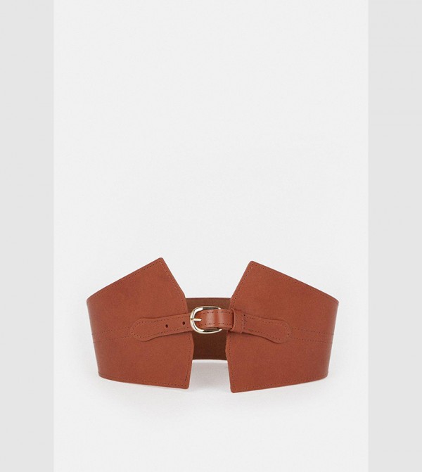 Karen Millen  Belts - Brown Leather Belts