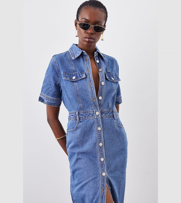Karen Millen Karen Millen - Blue Casual Dresses