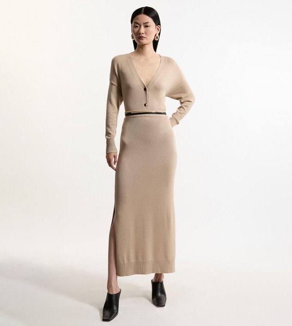 Karen Millen Karen Millen - Beige Maxi Skirts