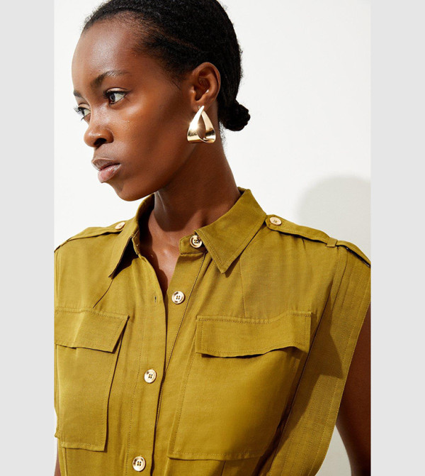 Karen Millen  - Khaki Jumpsuits