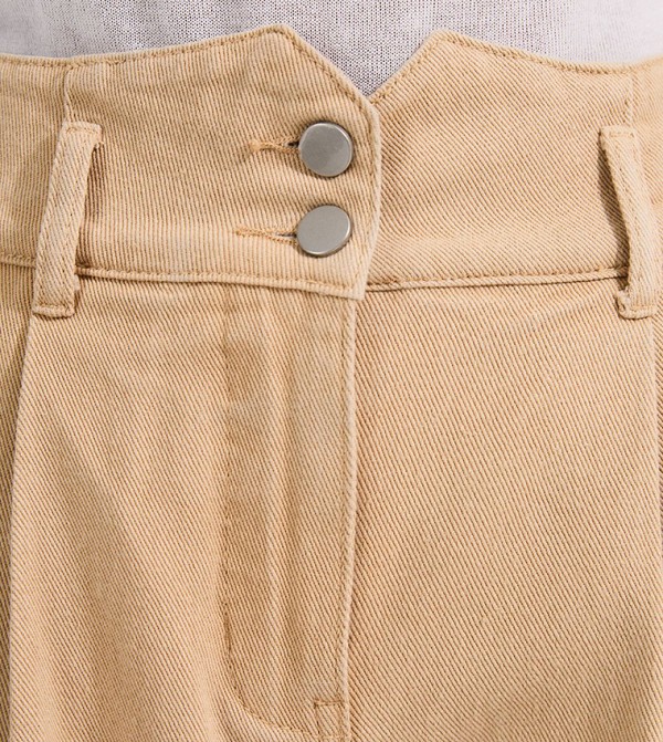 Karen Millen  - STONE Wide Leg Jeans