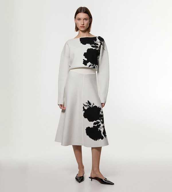 كارن ميلين  ملابس - كريمي  Midi Skirts