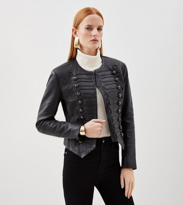 Outlet leather jackets top