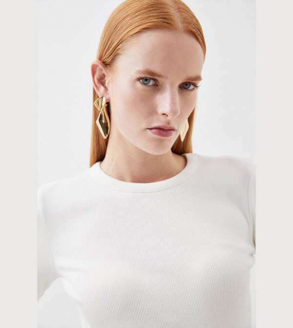 Karen Millen  - Ivory Tops & Blouses