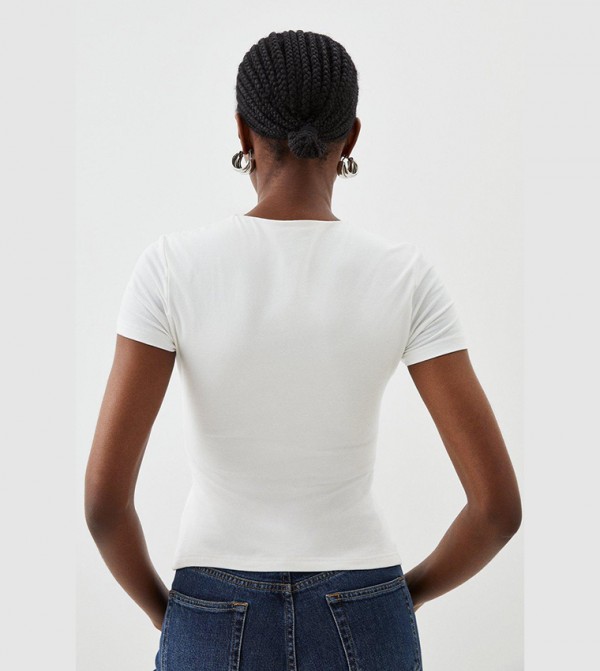 Karen Millen  - White Casual T-Shirts