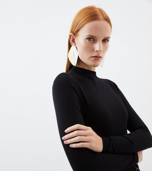 Karen Millen  Casual Tops - Black Tops & Blouses