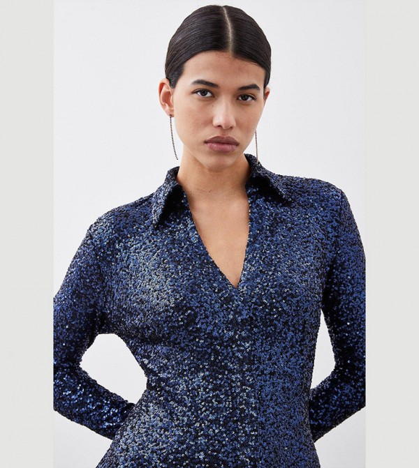 Karen Millen  - Navy Casual Dresses