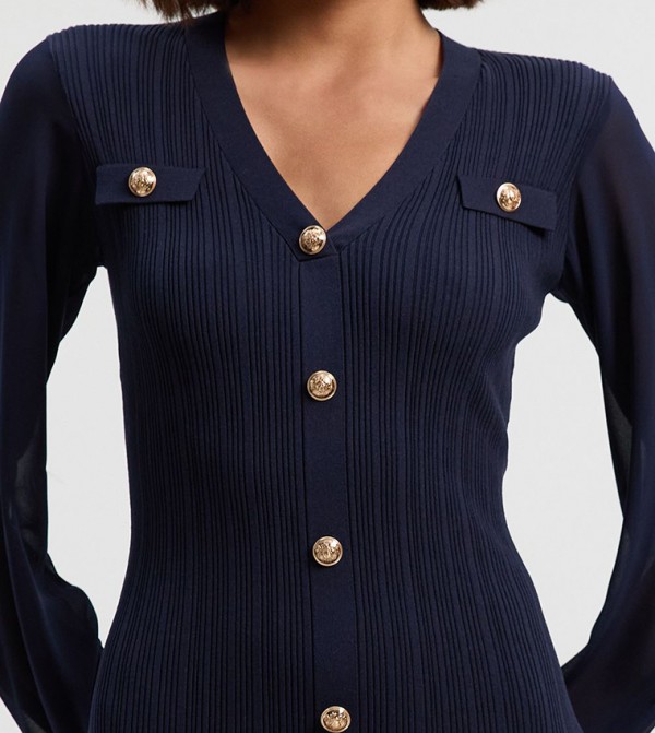 كارن ميلين  فساتين ميدي  - كحلي Midi Dresses