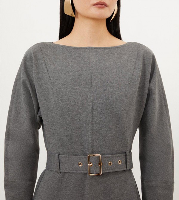 Karen Millen  - Grey Casual Dresses
