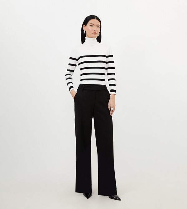 Karen Millen  Pants & Leggings - Black Regular Pants