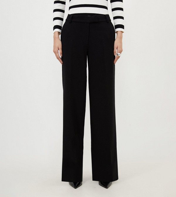 Karen Millen  Pants & Leggings - Black Regular Pants