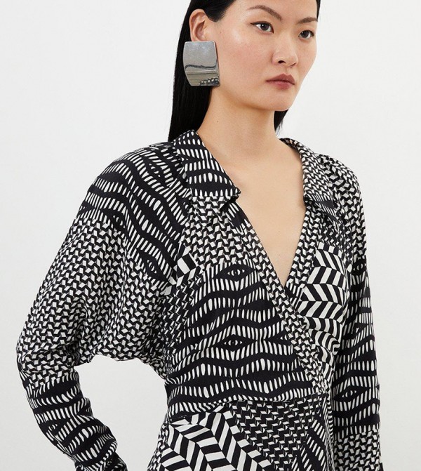 Karen Millen - Outlet  - Grey Casual Dresses