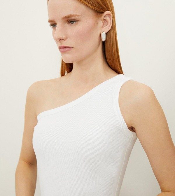 Karen Millen Karen Millen - White Sleeveless Tops