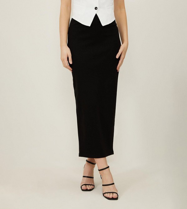 كارن ميلين كارن ميلين - أسود Midi Skirts