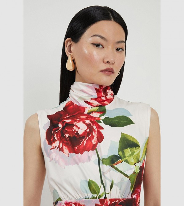 Karen Millen Karen Millen - FLORAL Casual Dresses