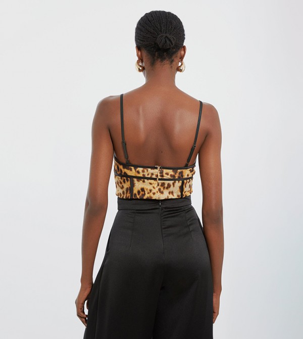 Karen Millen  - Brown Bodysuit