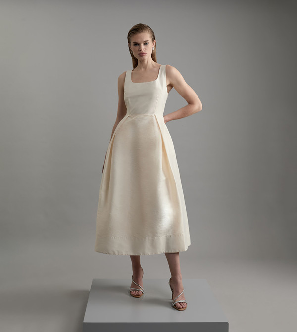 Karen Millen Karen Millen - Beige Midi Dresses