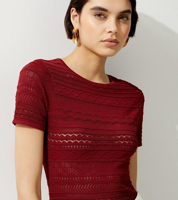 كارن ميلين كارن ميلين - أحمر Casual Tops