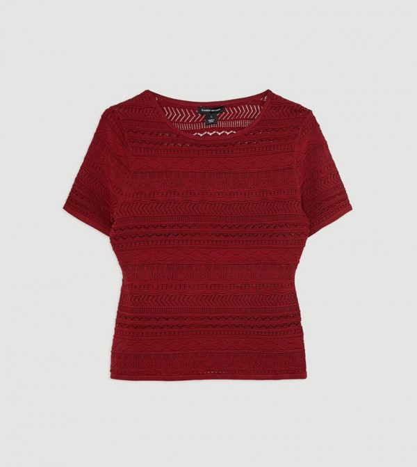 كارن ميلين كارن ميلين - أحمر Casual Tops