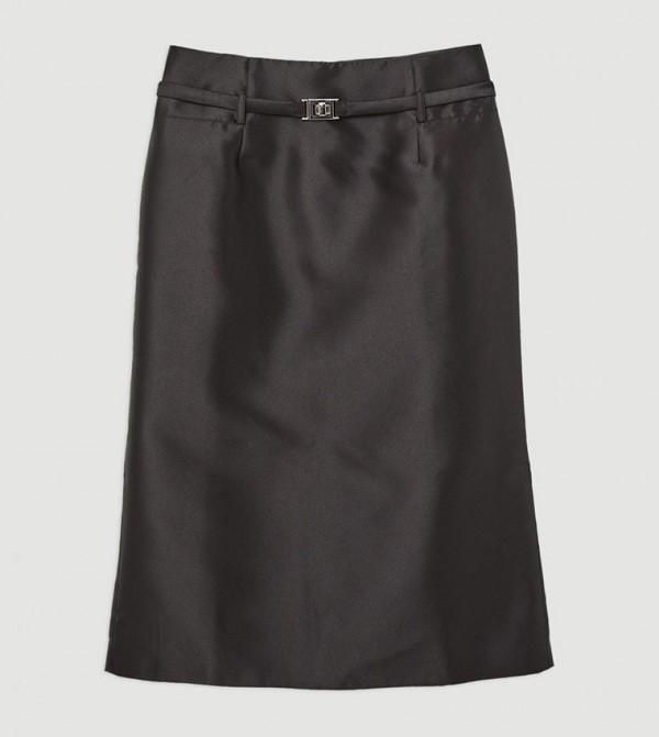 كارن ميلين  تنانير - أسود Midi Skirts