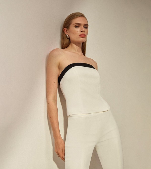 كارن ميلين كارن ميلين - أبيض Sleeveless Tops