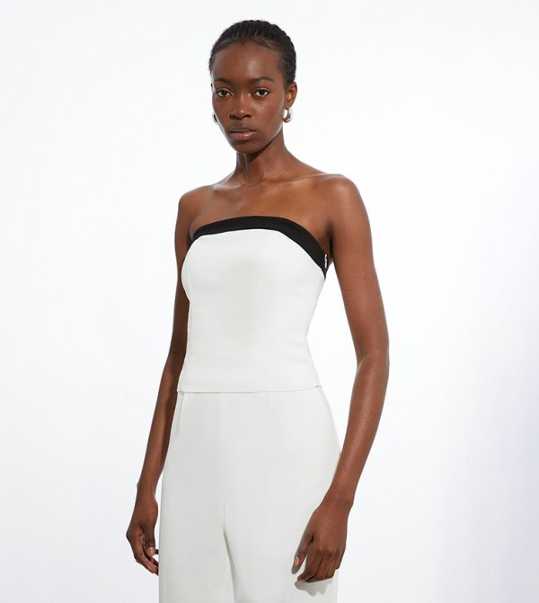 كارن ميلين كارن ميلين - أبيض Sleeveless Tops