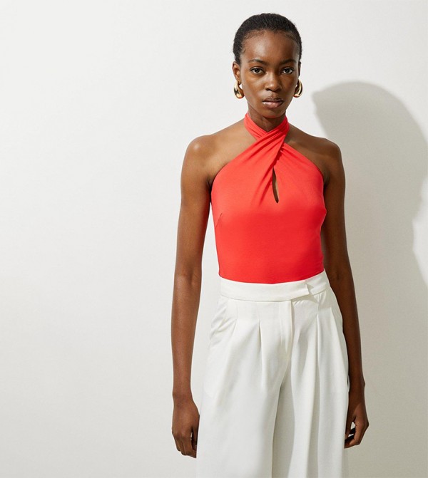 Karen Millen Karen Millen - Red Bodysuit