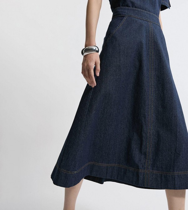 كارن ميلين  ملابس - نيلي  Midi Skirts