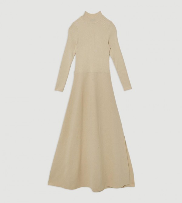 Karen Millen  - Beige Midi Dresses