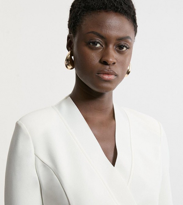 Karen Millen Clothing - White Casual Jackets