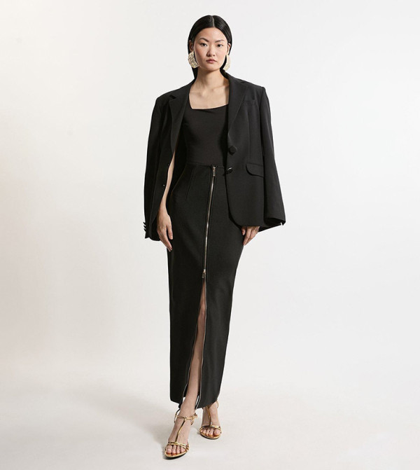 Karen Millen  Maxi Skirts - Black Maxi Skirts