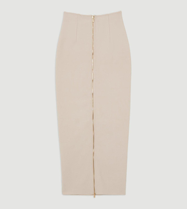 Karen Millen  Maxi Skirts - Beige Maxi Skirts