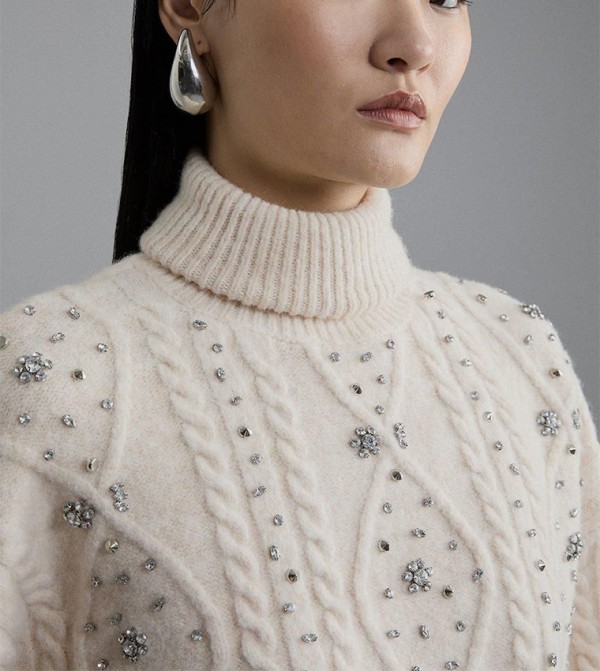 Karen Millen Sweaters & Cardigans - Cream Sweaters