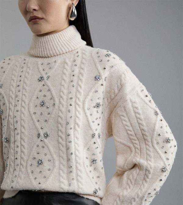 Karen Millen Sweaters & Cardigans - Cream Sweaters