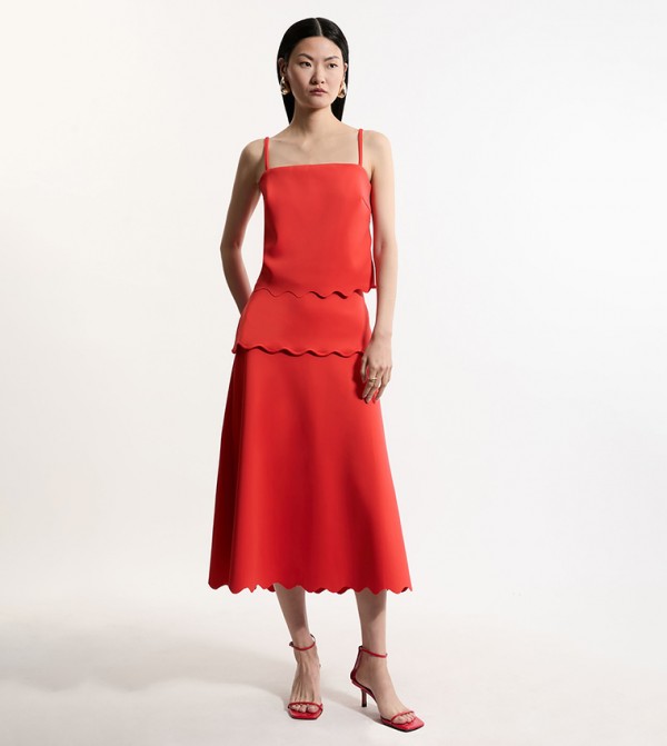 Karen Millen Karen Millen - Red Midi Skirts
