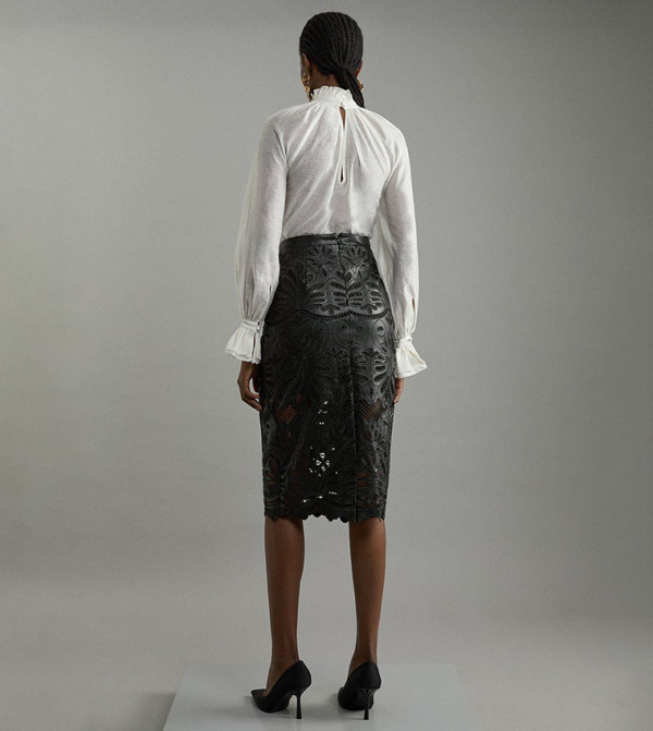 كارن ميلين كارن ميلين - أسود Midi Skirts
