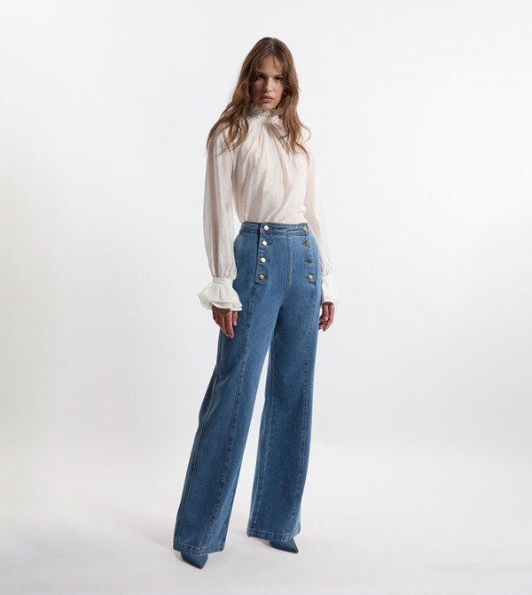 كارن ميلين كارن ميلين - أزرق Straight Jeans