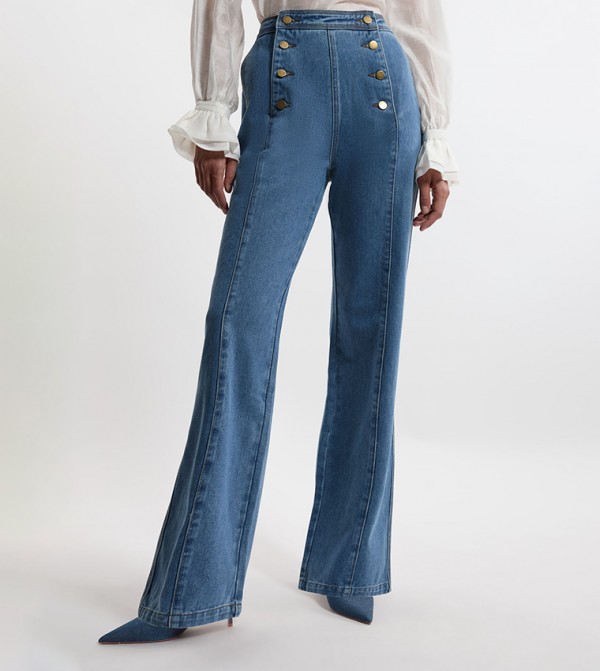 كارن ميلين كارن ميلين - أزرق Straight Jeans